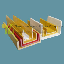 Anti-corrosion FRP Pultrusion Profile C Channel U Channel