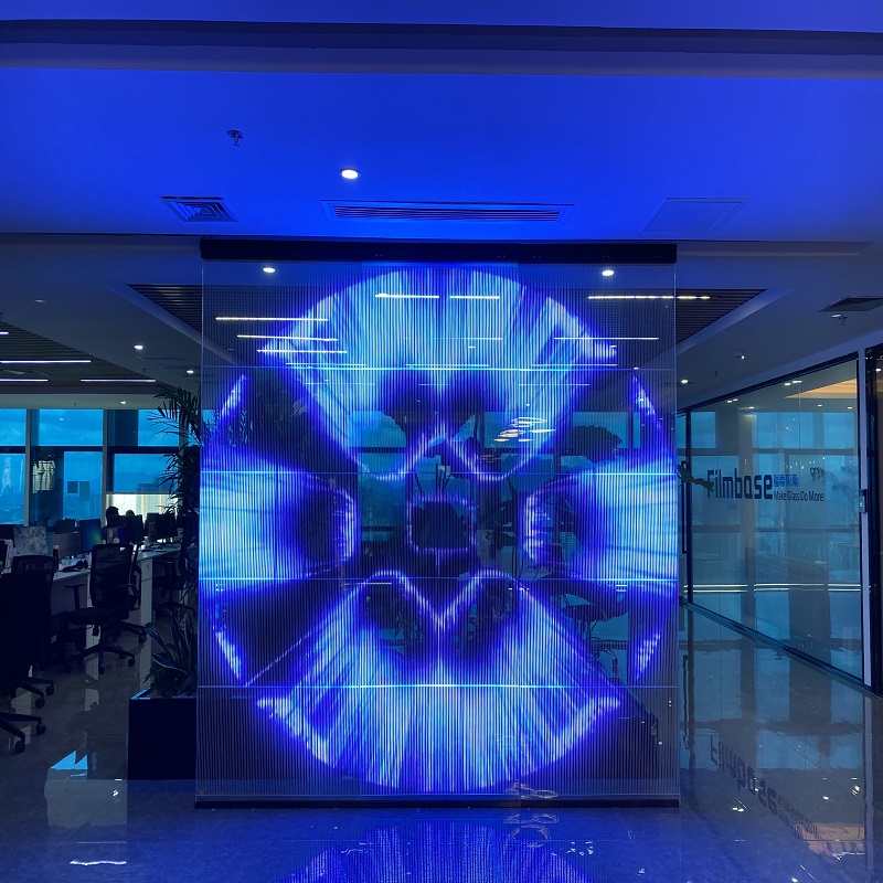 LED Glass Display Advertising