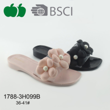 High Quality Cheap New Style Ladies Pvc Fashion Slippers