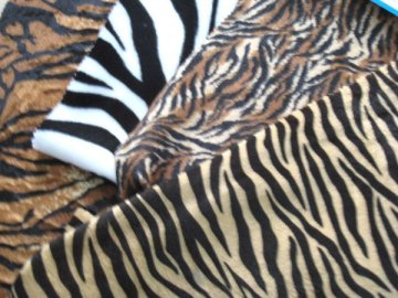 printed Short-Pile Velour / velour Fabric(knitting/textile )/short floss