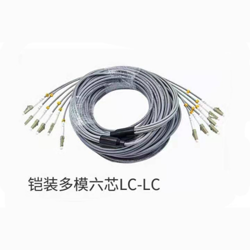 LC-LC sáu lõi đa chế độ được bọc thép