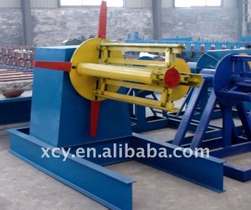 5T manual steel coil uncoiler