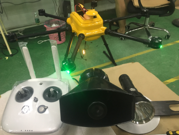 Waterproof Drone 1.2m With Searchlight Megaphone