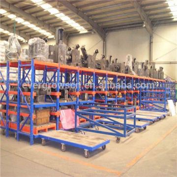 Customized 4 Tier Steel Injection Mold Storage Racks