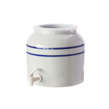 Ceramic Crock Water Dispenser for 3 to 5 Gallon Jugs