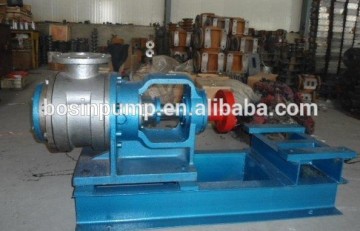 High temperature heat stainless steel asphalt gear pump chemicals