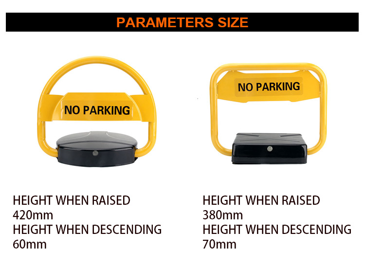 Automatic Folding Parking Lock Automatic Remote Control Collision - proof Parking Lock, remote Parking Lock/