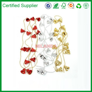 Milanda Christmas gold bell chain