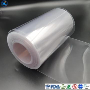 Folha de PVC rígida transparente transparente de 0,5 mm para impressão
