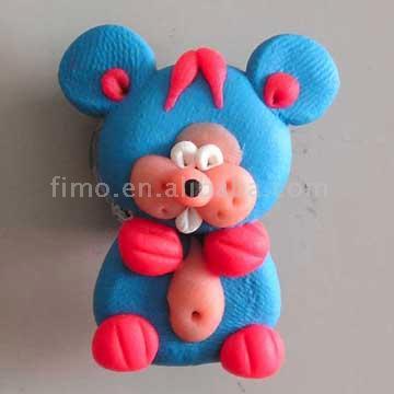 fimo cartoon animal