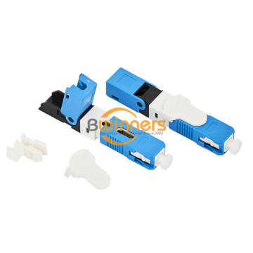 Fast SC UPC Connector Blue