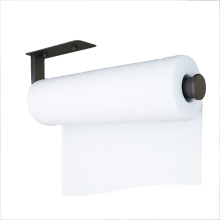 Wall Mount Aluminum Paper Roll Holder - Kitchen Paper Towel Holder