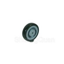 Elastic rubber wheel mold on pp rim