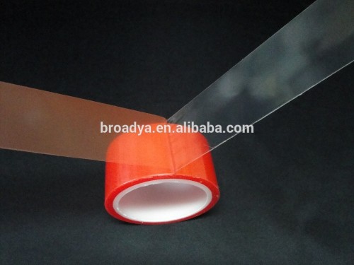 Red PET tape double coated acrylic adhesive tape