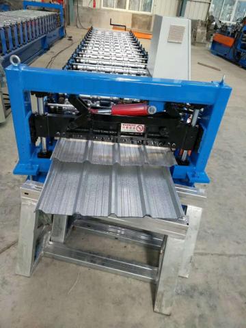 Metal sheet IBR roof roll forming machine