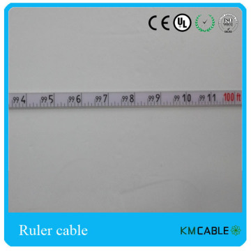 Width 9.8mm PU PE coating ruler cable ruler tapes