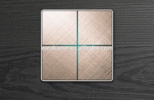 4 Gang touch screen dimmer light switch touch wall switch