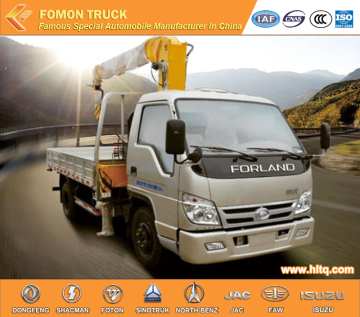 FOTON full drive 4x4 mounted crane truck