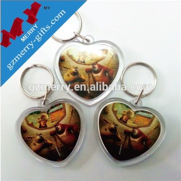 Popular gifts custom photo keychain wholesale