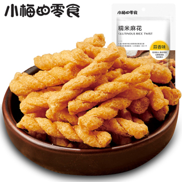 Glutinous crispy rice twist