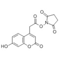 Nom: 2,5-pyrrolidinedione, 1 - [[(7-hydroxy-2-oxo-2H-1-benzopyran-4-yl) acétyl] oxy] - CAS 185102-64-1