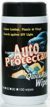 Auto / Car glass cleaner wet wipe