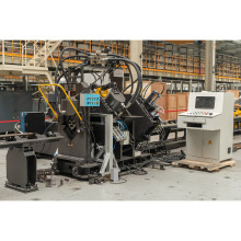 CNC Angle Line Tower Manufacturing Machine: Punch, Mark, and Hydraulic Power Transmission