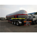 32MT 62000 Litros Propano Bulk Tank Trailers