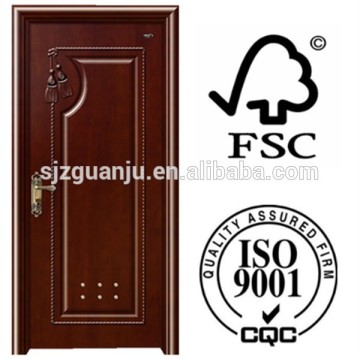 Inside steel wooden door