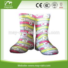 pvc kid rain boots girls wholesale promotion rain boots