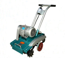 Concrete road cleaning machine