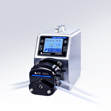 Filling Peristaltic Pump With Intelligent Flow Calibration