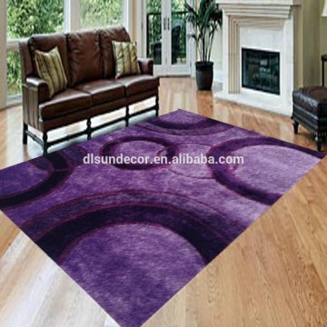 luxury purple royal shaggy rugs