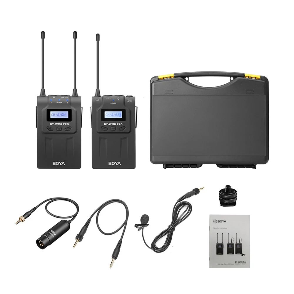 BOYA BY-WM8 Pro-K1 UHF Wireless Microphone System