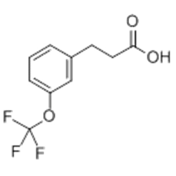 Ácido benzeno-propanóico, 3- (trifluorometoxi) CAS 168833-77-0