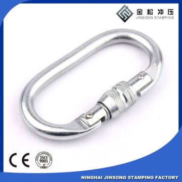 Steel carabiner snap, Steel hook, Steel snap hook for bag