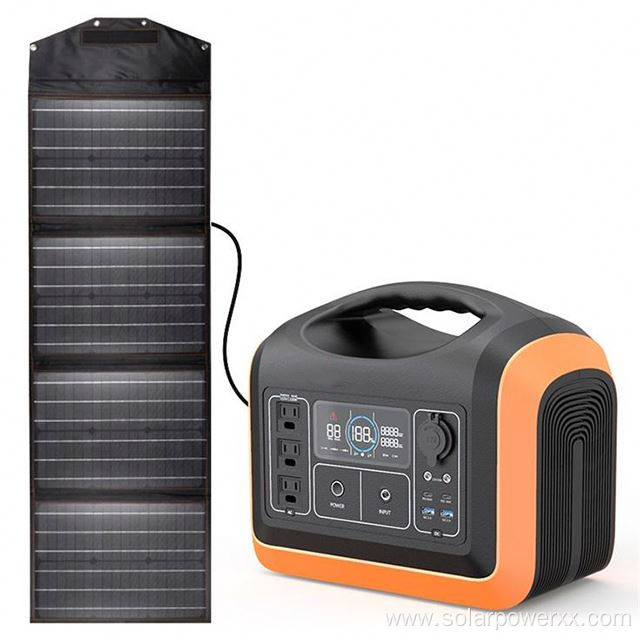 high capacity Lifepo4 battery 1800W solar power generator