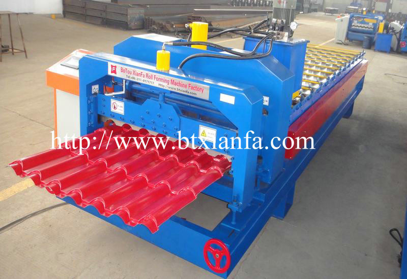 Full Automatic Roof Glazed Tile Making Machine