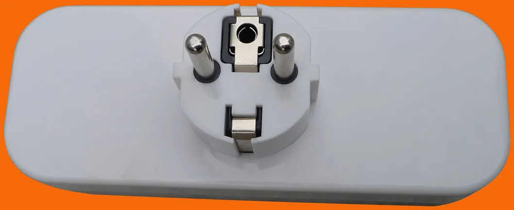 3 в 1 европейская электрическая розетка пластиковая 16А