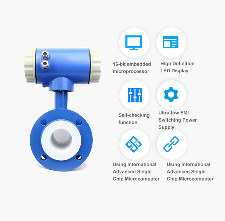 sewage electromagnetic flowmeter