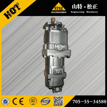 Komatsu D155AX-5 용 펌프 Assy 705-55-34580