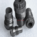 Muncung Lumpur Threaded Carbide Pepejal