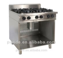 Restaurant kitchen equipment stainless steel commercial kitchen gas stoves
