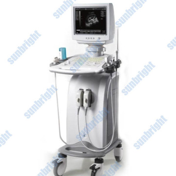 portable ultrasound abdominal machine with trolley