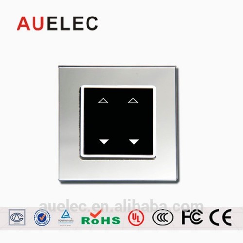 smart home crystal glass panel touch switch