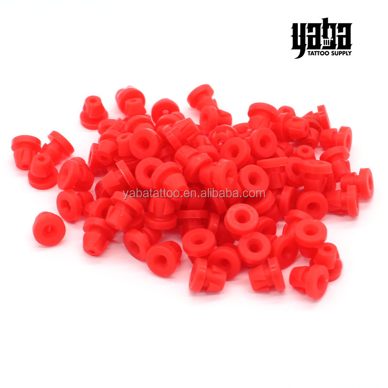 Yaba Tattoo Needle Rubber Grommets Triangle Nipples Tattoo Accessories