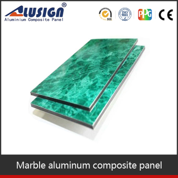 Alusign a2 fr high quality fireproof marble acp