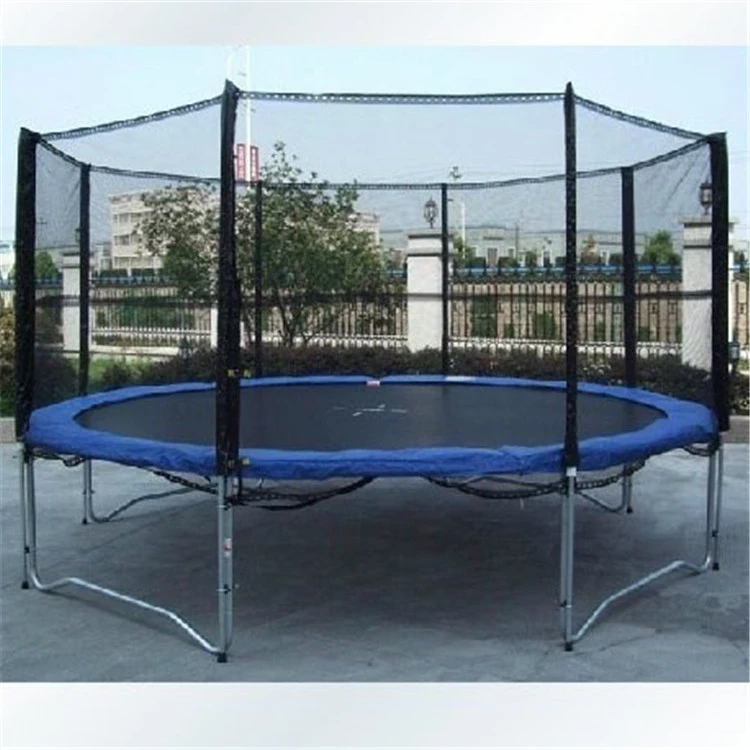 in Stock Wholesale Super Bungee Fitness Adult Hexagon Outdoor Trampoline