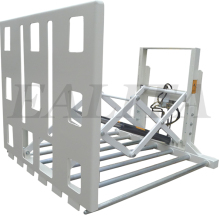 Pusher for forklift - cargo pusher forklift attachment