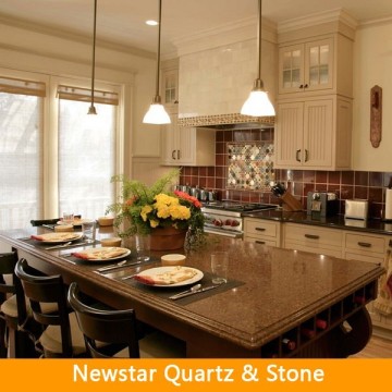 Resin Solid Surface Quartzite Top Table Type Quartz Stone